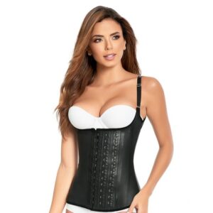 Gaine Ann Michell 2028D à bretelles latex 3 crochets